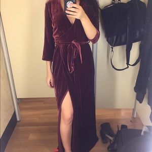 L’AGENCE Velvet Dress